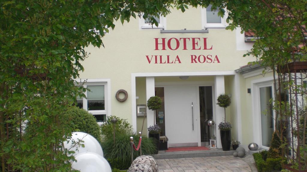 Hotel Villa Rosa Allershausen Exterior foto