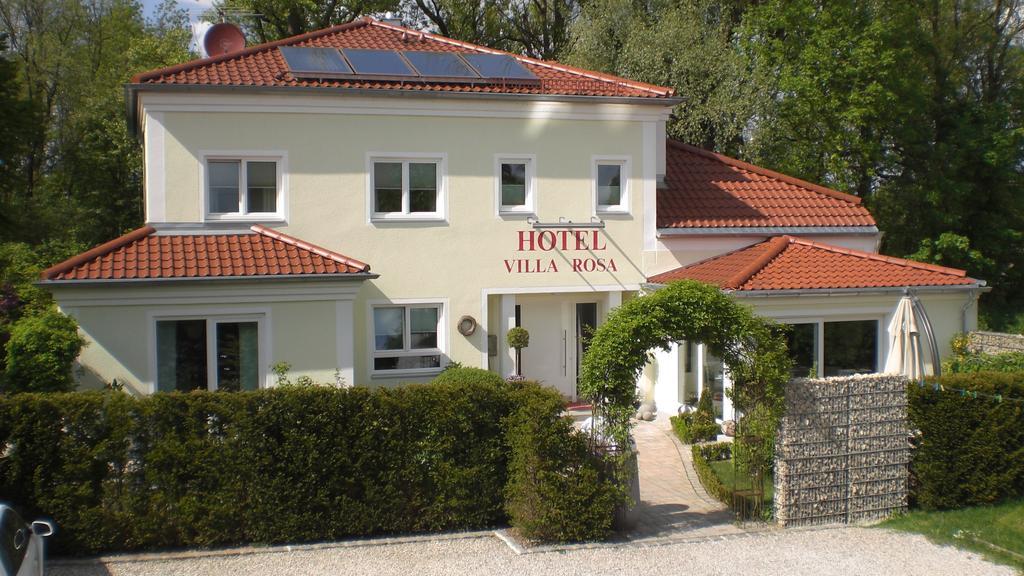 Hotel Villa Rosa Allershausen Exterior foto