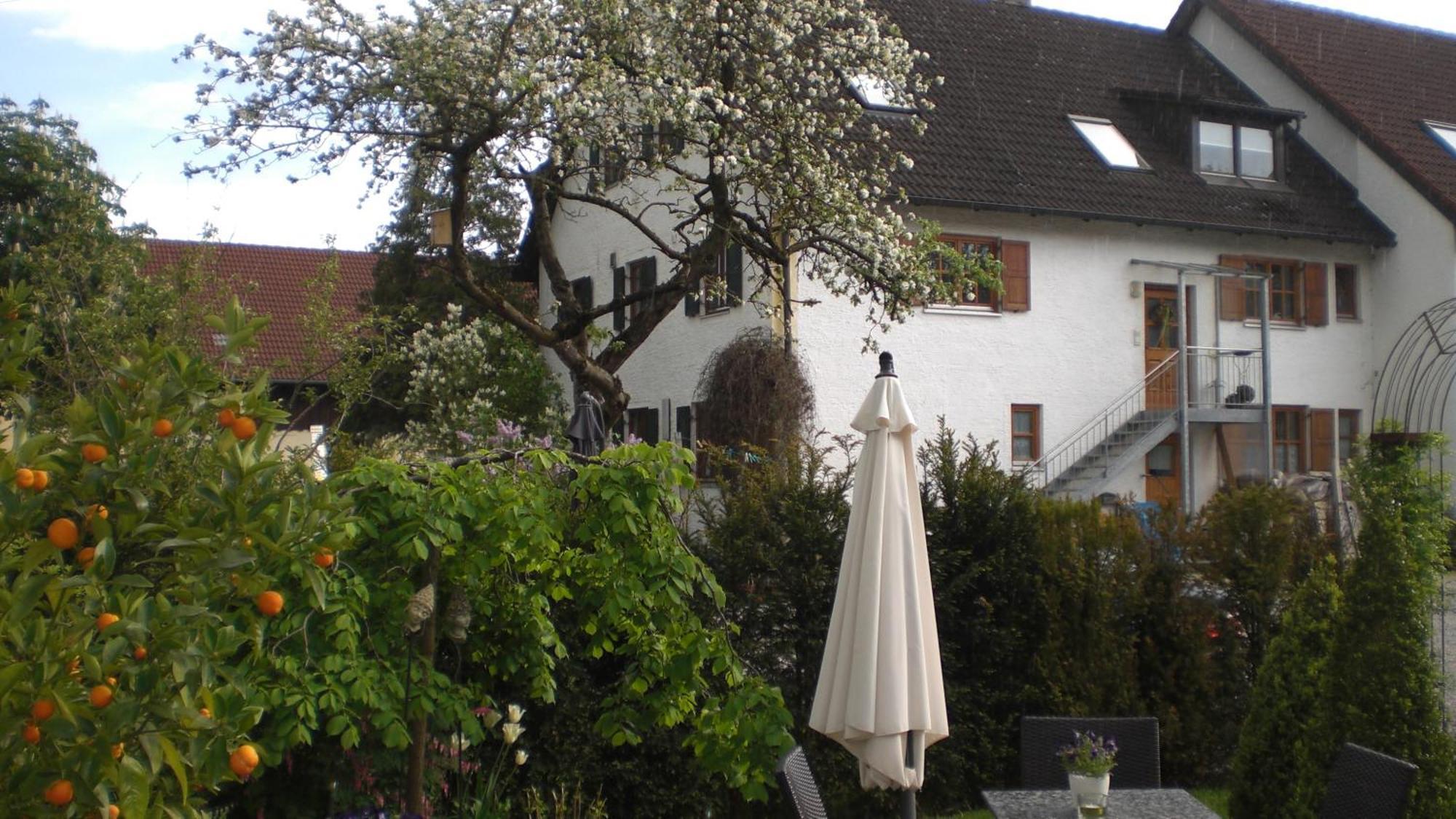 Hotel Villa Rosa Allershausen Exterior foto